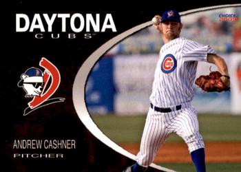 2009 Choice Daytona Cubs #04 Andrew Cashner Front