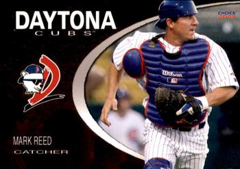 2009 Choice Daytona Cubs #15 Mark Reed Front