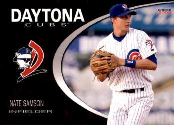 2009 Choice Daytona Cubs #18 Nate Samson Front