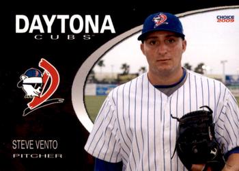 2009 Choice Daytona Cubs #23 Steve Vento Front