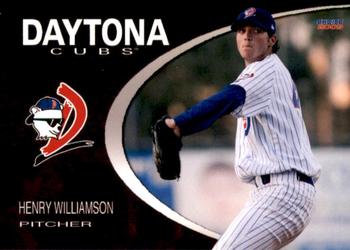 2009 Choice Daytona Cubs #24 Henry Williamson Front
