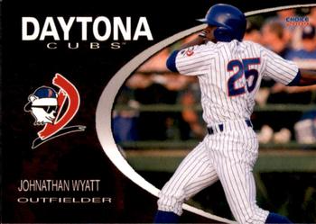 2009 Choice Daytona Cubs #25 Jonathan Wyatt Front