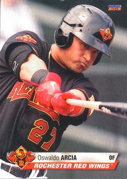 2013 Choice Rochester Red Wings #02 Oswaldo Arcia Front