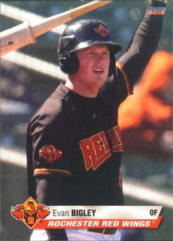 2013 Choice Rochester Red Wings #05 Evan Bigley Front