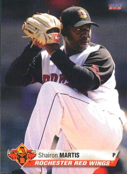 2013 Choice Rochester Red Wings #17 Shairon Martis Front