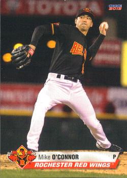 2013 Choice Rochester Red Wings #18 Mike O'Connor Front