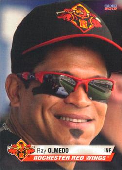 2013 Choice Rochester Red Wings #19 Ray Olmedo Front