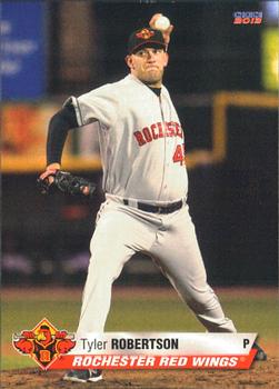 2013 Choice Rochester Red Wings #21 Tyler Robertson Front