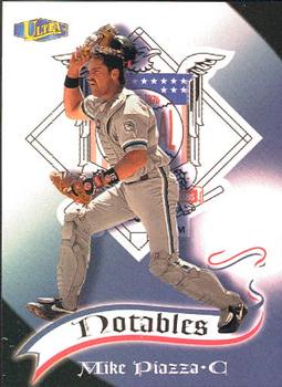 1998 Ultra - Notables #14N Mike Piazza Front