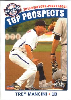 2013 Choice New York-Penn League Top Propsects #2 Trey Mancini Front