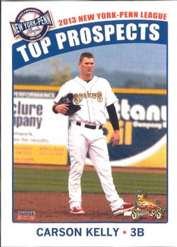 2013 Choice New York-Penn League Top Propsects #19 Carson Kelly Front