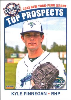 2013 Choice New York-Penn League Top Propsects #25 Kyle Finnegan Front