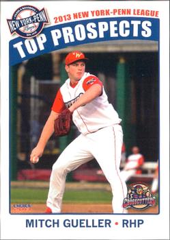 2013 Choice New York-Penn League Top Propsects #28 Mitch Gueller Front