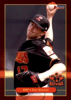 2011 Choice Rochester Red Wings #13 Eric Hacker Front