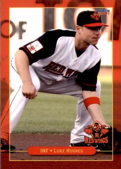 2011 Choice Rochester Red Wings #15 Luke Hughes Front