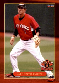 2011 Choice Rochester Red Wings #21 Trevor Plouffe Front
