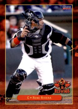 2011 Choice Rochester Red Wings #23 Rene Rivera Front