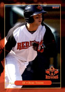 2011 Choice Rochester Red Wings #26 Rene Tosoni Front