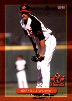 2011 Choice Rochester Red Wings #27 Kyle Waldrop Front