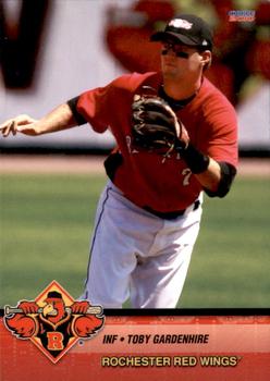 2010 Choice Rochester Red Wings #04 Toby Gardenhire Front