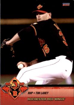 2010 Choice Rochester Red Wings #08 Tim Lahey Front