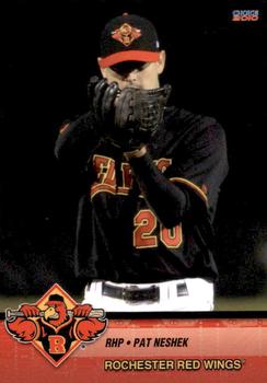2010 Choice Rochester Red Wings #16 Pat Neshek Front