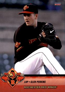 2010 Choice Rochester Red Wings #17 Glen Perkins Front