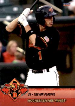 2010 Choice Rochester Red Wings #19 Trevor Plouffe Front