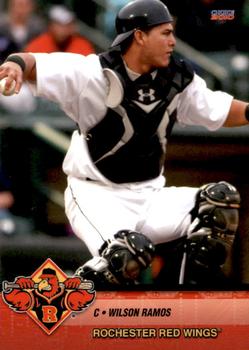 2010 Choice Rochester Red Wings #20 Wilson Ramos Front