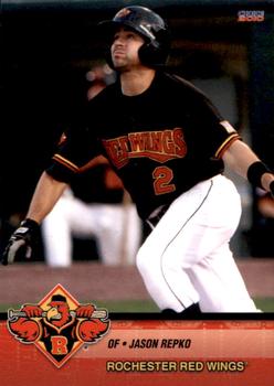 2010 Choice Rochester Red Wings #21 Jason Repko Front