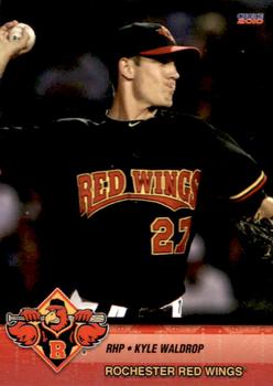2010 Choice Rochester Red Wings #26 Kyle Waldrop Front