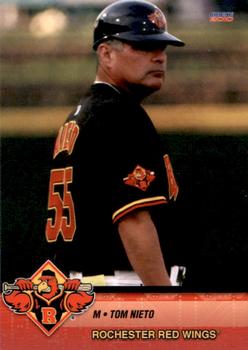 2010 Choice Rochester Red Wings #29 Tom Nieto Front