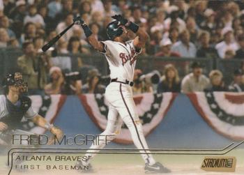 2015 Stadium Club - Gold Foil #282 Fred McGriff Front