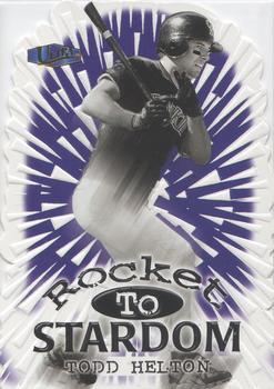 1998 Ultra - Rocket to Stardom #10RS Todd Helton Front