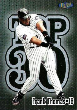 1998 Ultra - Top 30 #21T3 Frank Thomas Front