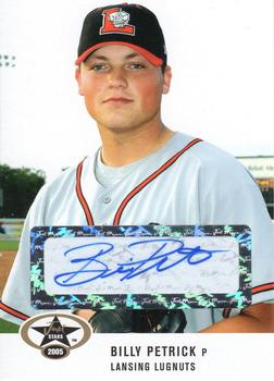 2005 Just Stars - Autographs #42 Billy Petrick Front