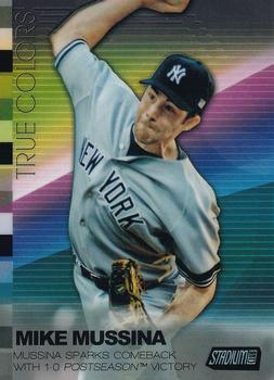 2015 Stadium Club - True Colors Refractor #TCA-MM Mike Mussina Front