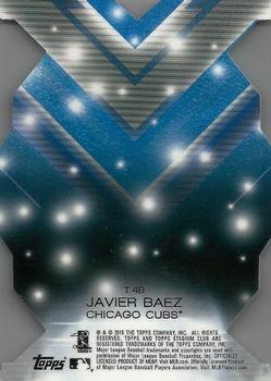 2015 Stadium Club - Triumvirates Luminous #T-4B Javier Baez Back