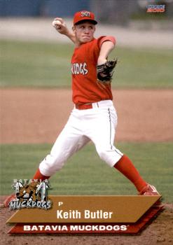 2010 Choice Batavia Muckdogs #04 Keith Butler Front