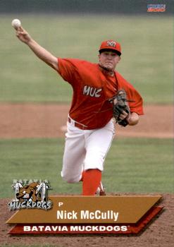 2010 Choice Batavia Muckdogs #12 Nick McCully Front