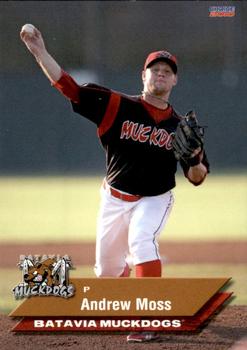 2010 Choice Batavia Muckdogs #13 Andrew Moss Front