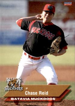 2010 Choice Batavia Muckdogs #16 Chase Reid Front
