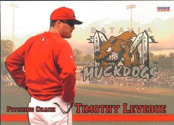 2009 Choice Batavia Muckdogs #02 Timothy Leveque Front