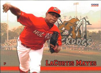 2009 Choice Batavia Muckdogs #14 LaCurtis Mayes Front