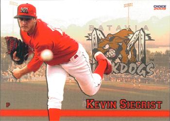 2009 Choice Batavia Muckdogs #17 Kevin Siegrist Front