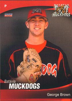 2008 Choice Batavia Muckdogs #2 George Brown Front