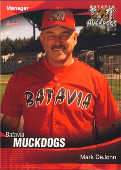 2008 Choice Batavia Muckdogs #34 Mark DeJohn Front