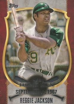 2015 Topps - First Home Run Silver (Series Two) #FHR-13 Reggie Jackson Front