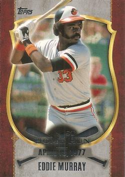2015 Topps - First Home Run Silver (Series Two) #FHR-1 Eddie Murray Front