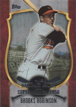 2015 Topps - First Home Run Silver (Series Two) #FHR-3 Brooks Robinson Front